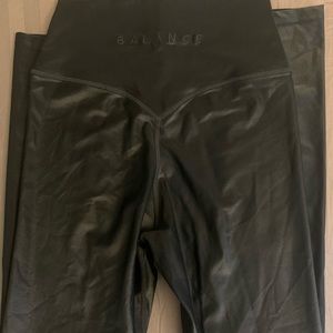 Balance athletica liquid metal leggings